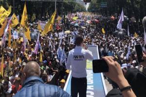 Ricardo Anaya cerró campaña en la CDMX