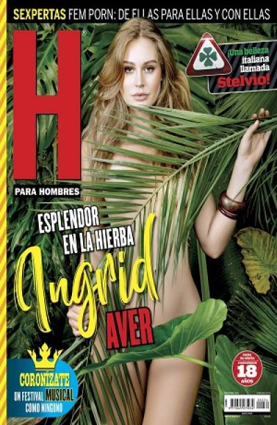 Ingrid Aver, la portada sensación de revista H en noviembre