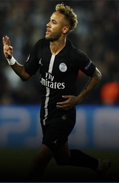 Neymar firmó hat-trick en goleada 6-1 del PSG sobre el Estrella Roja de Belgrado