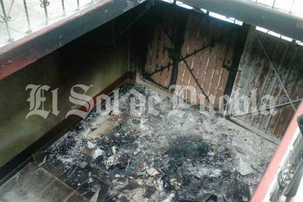 Incendiaron Consejo Municipal del IEE en Ahuazotepec