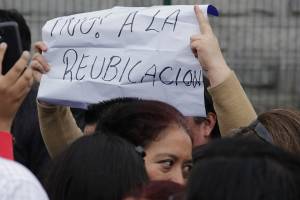 Padres de familia de la escuela Héroes de la Reforma exigen reubicar a los alumnos