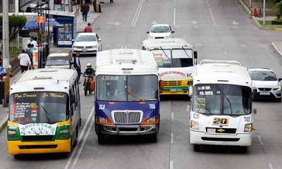 Disminuyen 34% atracos en transporte público en el estado de Puebla