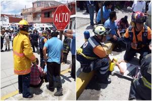 FOTOS: Diez lesionados dejó colisión de Ruta 25 y camión en Guadalupe Hidalgo