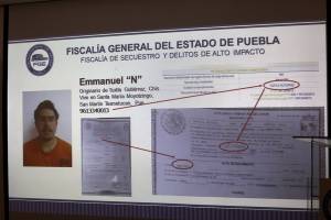 VIDEO: Celulares robados a familia, claves para capturar a “El Güero”: FGE Puebla