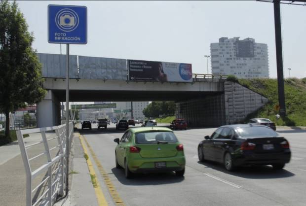 A partir del 1 de octubre aplicarán fotomultas a vehículos foráneos en Puebla