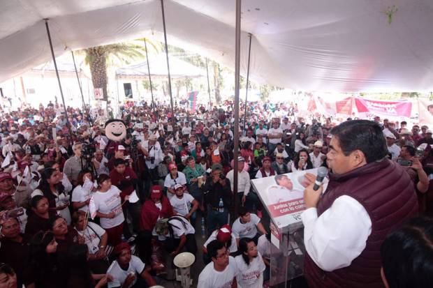 Nuestro voto cambiará la realidad de México: Barbosa