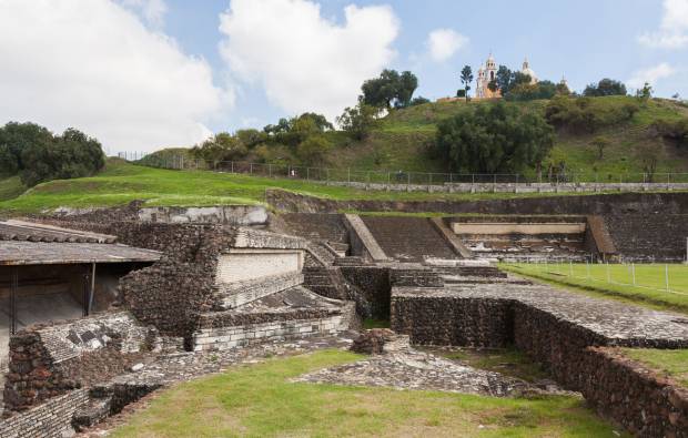 Zona arqueológica de Cholula, dañada por el sismo del 7 de septiembre: INAH