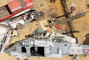 La Sedena asume culpa del desplome del helicóptero que causó 14 muertes en Oaxaca