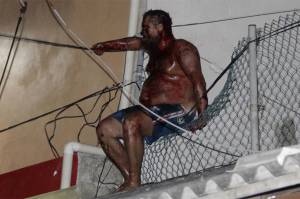 #LordNaziRuso linchado en Cancún, en coma inducido