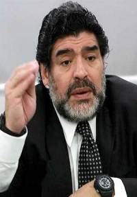 Maradona también se une a los mensajes de apoyo a México