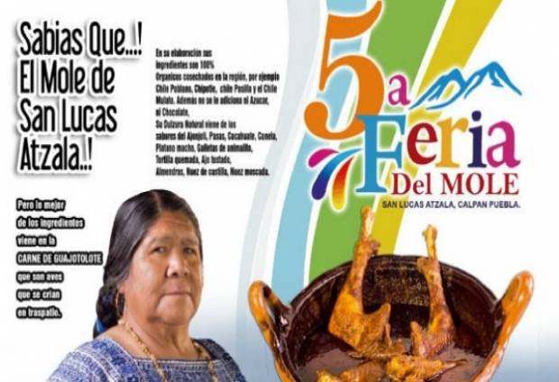 Feria del Mole en Calpan, Puebla, el 16 y 17 de junio