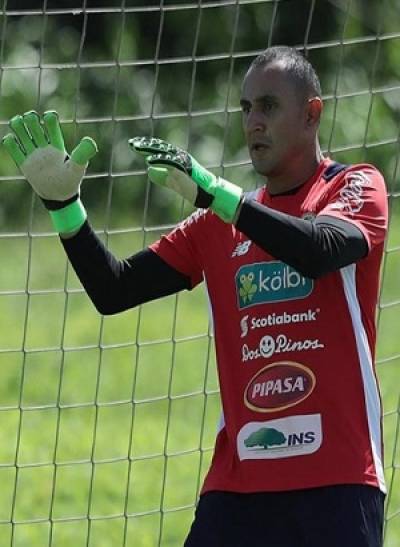 Keylor Navas quedó fuera de la Copa de Oro para Costa Rica