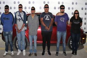 Cayó banda de asaltantes de camiones de carga en Puebla