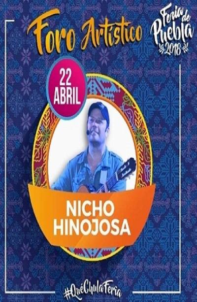 Feria de Puebla 2018: Nicho Hinojosa llega con la trova al Foro Artístico