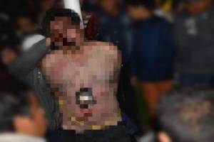 Lincharon en Tlaxcala a presunto policía de Puebla acusado de robo