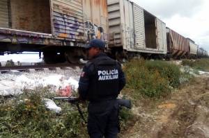 Gendarmería se une a operativos contra saqueo de trenes en Puebla