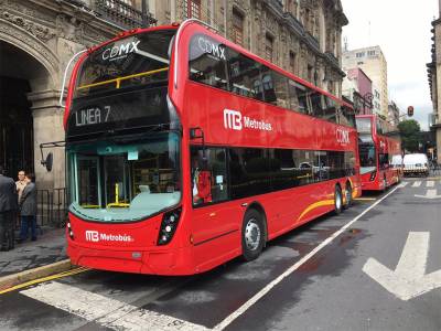 Como en Londres: Metrobús de la CDMX tendrá dos pisos