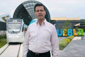 VIDEO: Peña Nieto se adjudica obras emblemáticas de Moreno Valle