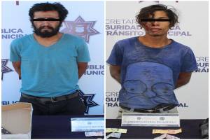 Policía de Puebla capturó a dos asaltantes de transeúnte