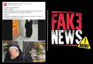 #FakeNews: Monja nunca tiró a un bebé en basurero de Puebla