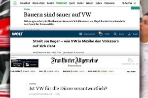 VW Puebla se esconde de la prensa alemana por cañones antigranizo
