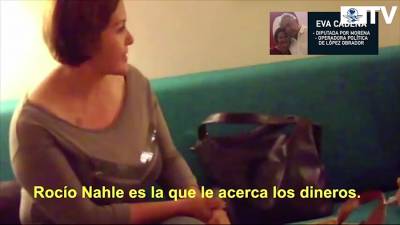 Diputada “acerca los dineros” a AMLO: Eva Cadena en nuevo video
