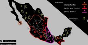 Por lluvia suspendieron clases en 7 municipios de la Sierra de Puebla