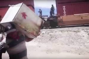 Sin miedo al Ejército, saqueadores atacan 11 trenes al día en Puebla
