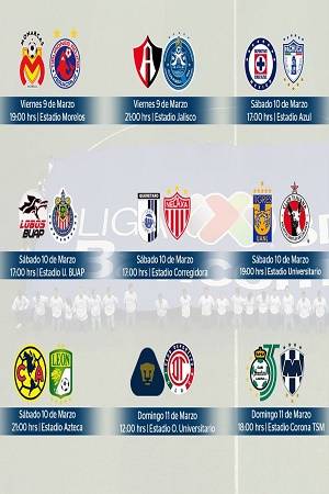 Liga MX: Conoce el resto de los partidos de la J11
