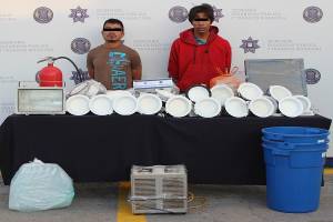 Ingresaron por el techo a saquear restaurante en La Paz, policía los aseguró