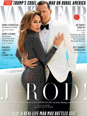 FOTOS: Jennifer Lopez y Alex Rodríguez causan polémica en Vanity Fair
