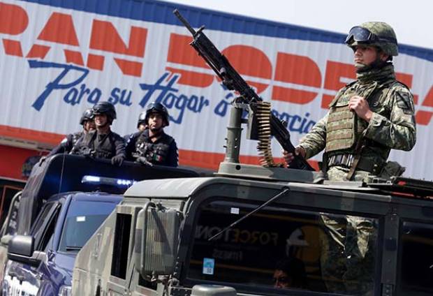 Concluyó con éxito operativo contra saqueos en Puebla; dos detenidos por incitar a cometer hechos delictivos