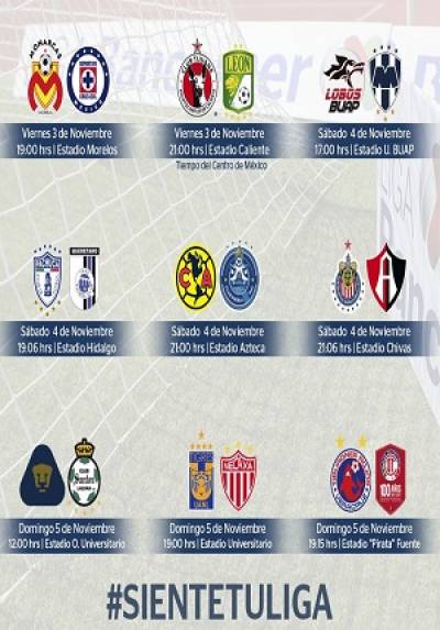 Liga MX: Conoce el resto de la J16