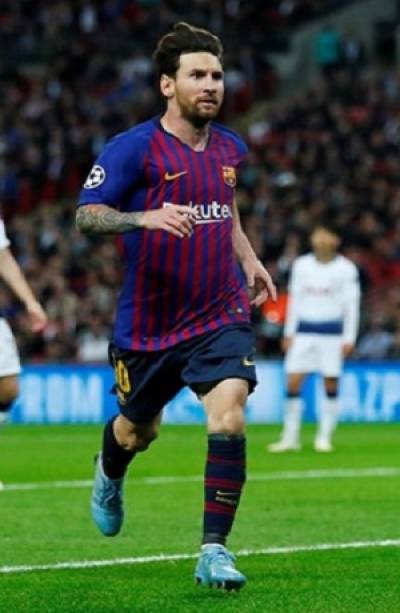 Messi y el Barcelona dieron cuenta 4-2 del Tottenham