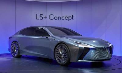 Lexus presenta el futuro del LS+Concept