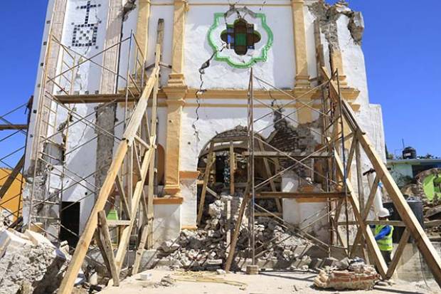 Arquidiócesis de Puebla teme que templos afectados por sismo colapsen por lluvias