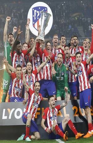 Atlético de Madrid, campeón de la Europa League