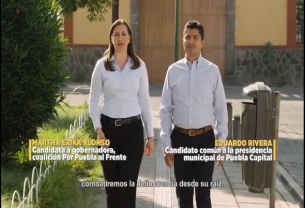 Martha Erika y Eduardo Rivera lanzan primer spot juntos