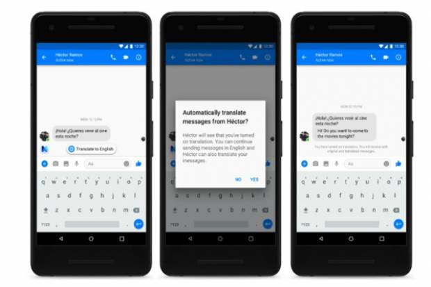 Facebook Messenger podrá traducir conversaciones automáticamente