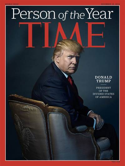 Trump rechaza ser la “Persona del año” de la revista Time
