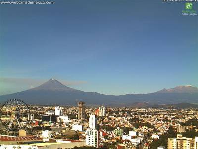 VIDEO: Así se escucharon los fuertes vientos que azotaron Puebla este lunes
