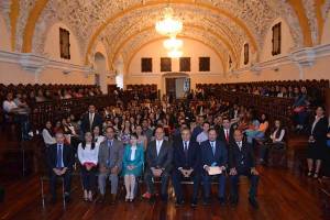 La  BUAP, Auditoría Superior de la Federación y Auditoría Puebla realizan cátedra magistral de rendición de cuentas