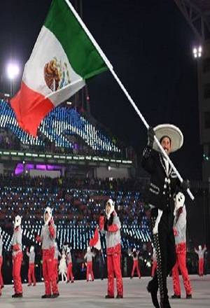 JO de Invierno PyeongChang: México, presente en el desfile inaugural
