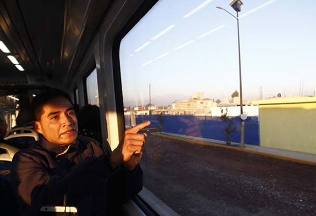 Transporte público no volverá a circular por el mercado Hidalgo por paso del tren turístico