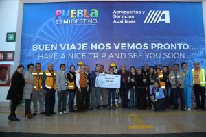 Aeropuerto de Puebla, terminal de ASA con más viajeros en 2017