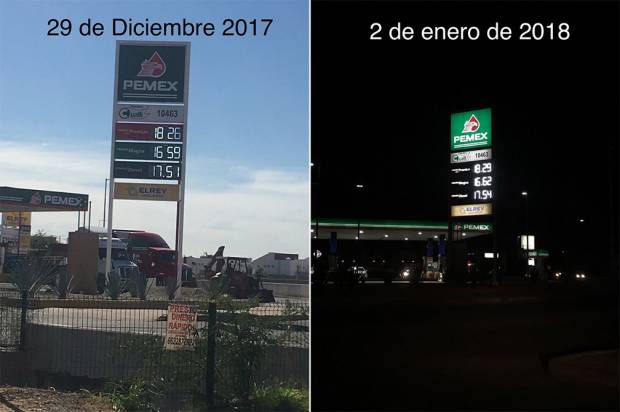 Hacienda insiste: No hubo gasolinazo a principios del 2018