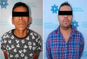 Policía capturó a dos asaltantes de Oxxo en El Mirador y Mayorazgo