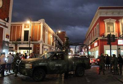 FOTOS: PF y Ejército realizaron operativo contra trata de personas en el centro de Puebla