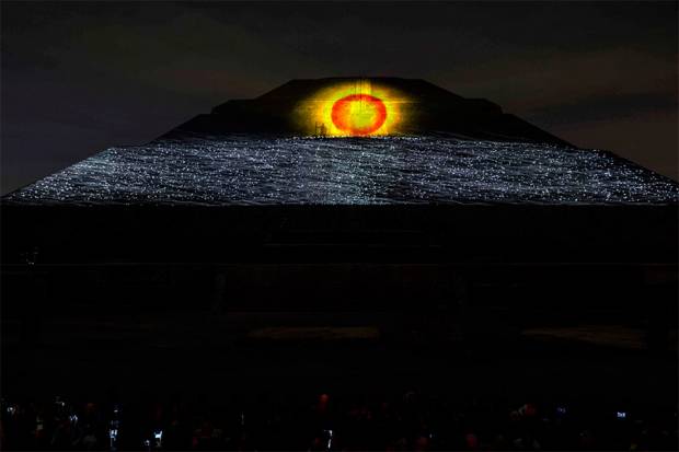 Arte y luz en las Experiencias Nocturnas de Teotihuacán