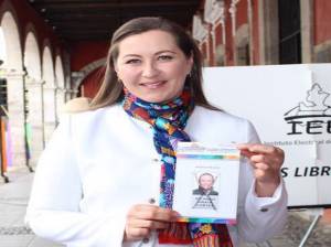 Panistas de Puebla votaron para ratificar a Anaya como candidato presidencial